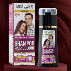 HAIR COLOUR SHAMPOO BURGUNDY 180ML 