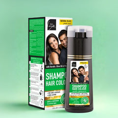 HAIR COLOUR SHAMPOO NATURAL BLACK