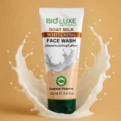 GOAT MILK WHITENING FACE WASH (TUBE) (NEW DESIGN)